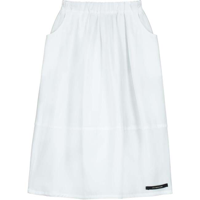 Origami Bubble Skirt White