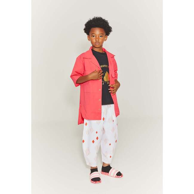 Origami Shirt Fuchsia