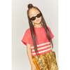 Stripe Crop Sweatshirt - Sweatshirts - 5