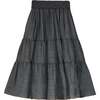 Soft Denim Skirt - Skirts - 1 - thumbnail