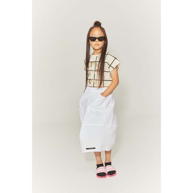 Origami Bubble Skirt White - Skirts - 2