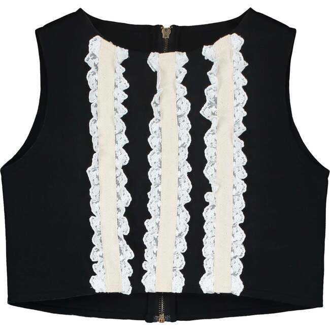 Neoprene Lace Top