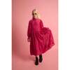 Lace Dress Fuchsia - Dresses - 2 - thumbnail
