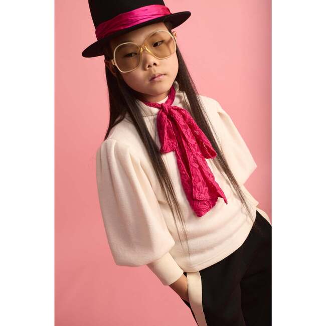 Knit Turtleneck Top Cream - Shirts - 4
