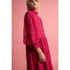 Lace Dress Fuchsia - Dresses - 5 - thumbnail