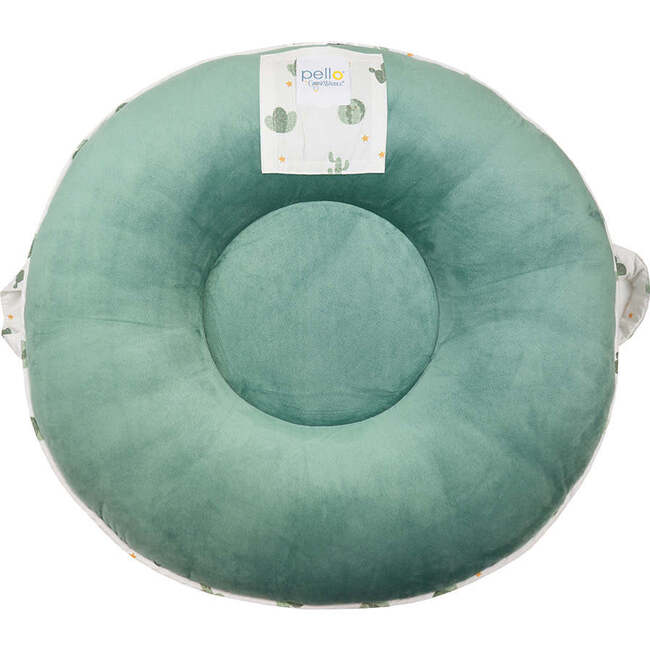 Children's Pello Floor Cushion, Wilder Green - Kids Seating - 2
