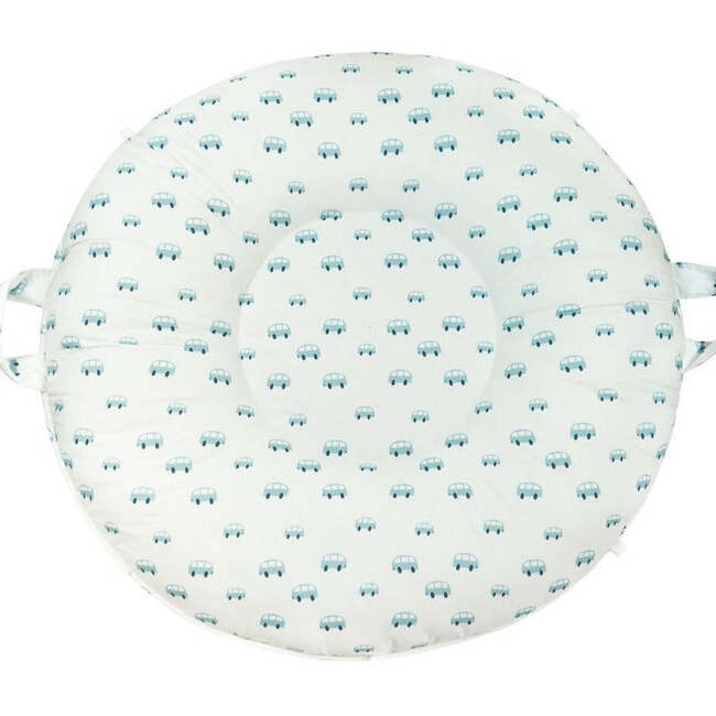 Children's Pello Floor Cushion, Tag Cornflower