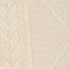 GooseWaddle Knit Blanket, Oatmeal - Blankets - 3