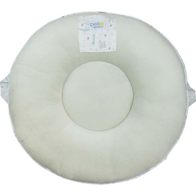 Children's Pello Floor Cushion, Riley Jr Silver - Kids Seating - 2