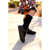 Back To School Scalloped Sally Mary Jane, Black - Sneakers - 3