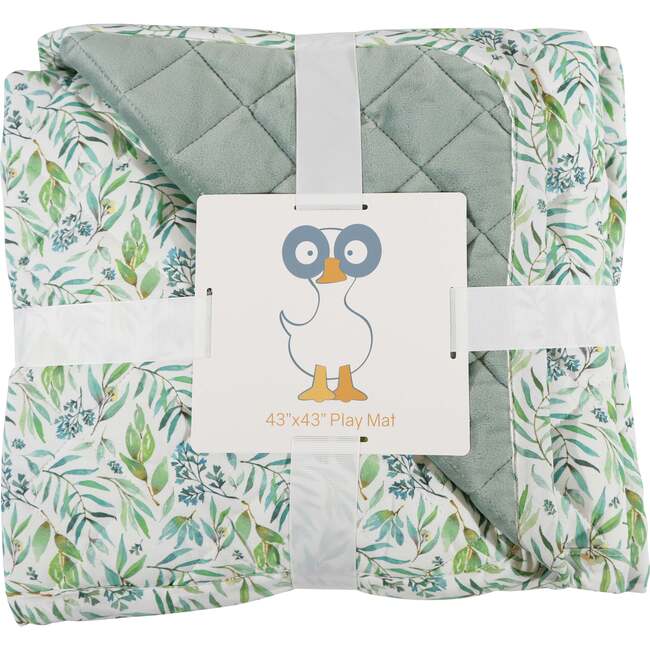 Quilted Playmat, Basil Green