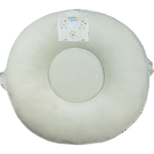 Children's Pello Floor Cushion, Lunar Grey - Kids Seating - 2