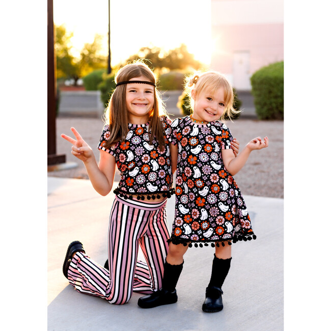 Back To School Scalloped Sally Mary Jane, Black - Sneakers - 4
