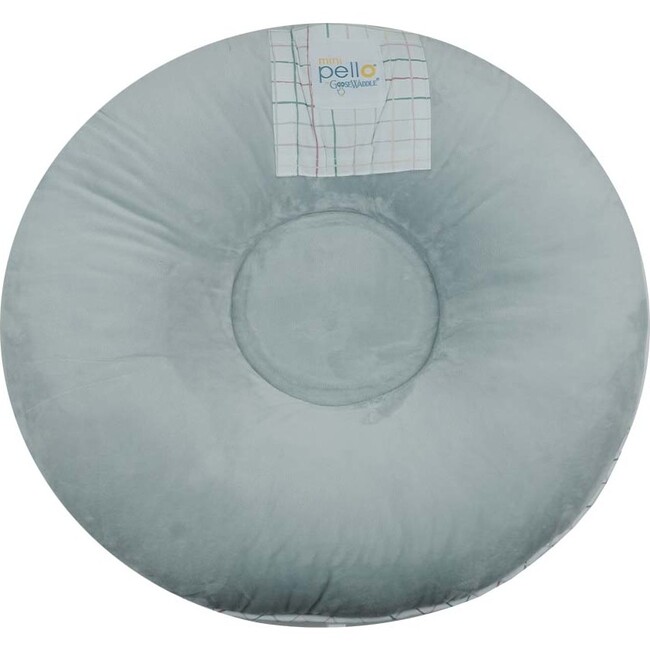 Children's Pello Floor Cushion, Finn Jr Grey - Kids Seating - 2