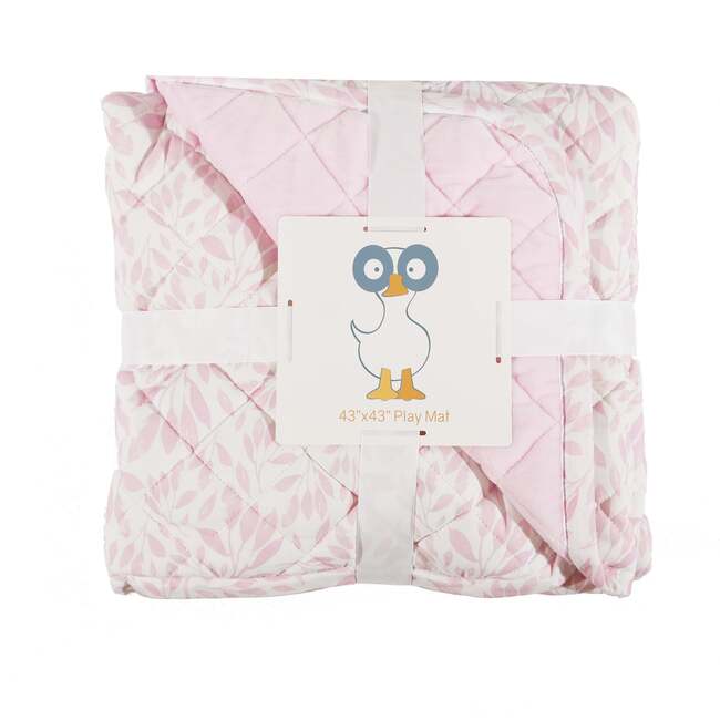 Quilted Playmat, Poppy Pink