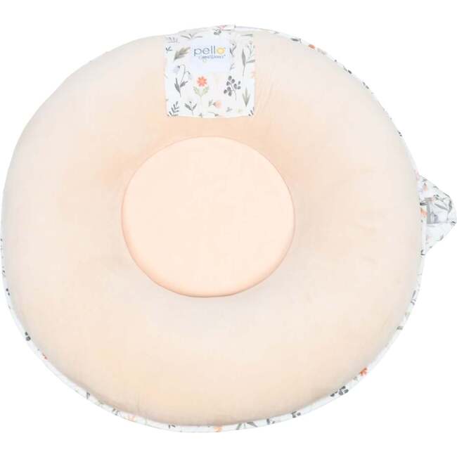 Children's Pello Floor Cushion, Blair Apricot - Kids Seating - 2