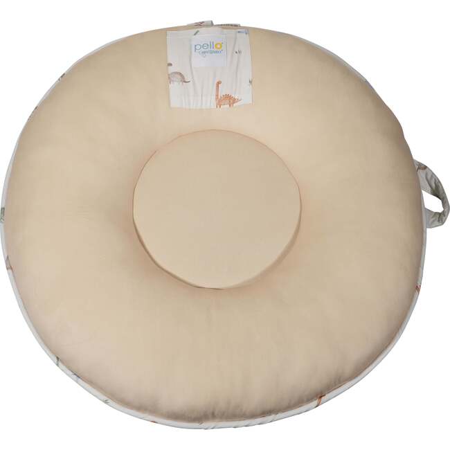 Children's Pello Floor Cushion, Darby Dino Beige - Kids Seating - 2