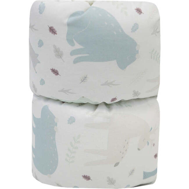Comfy Cradle Nursing Pillow, Riley Jr Silver