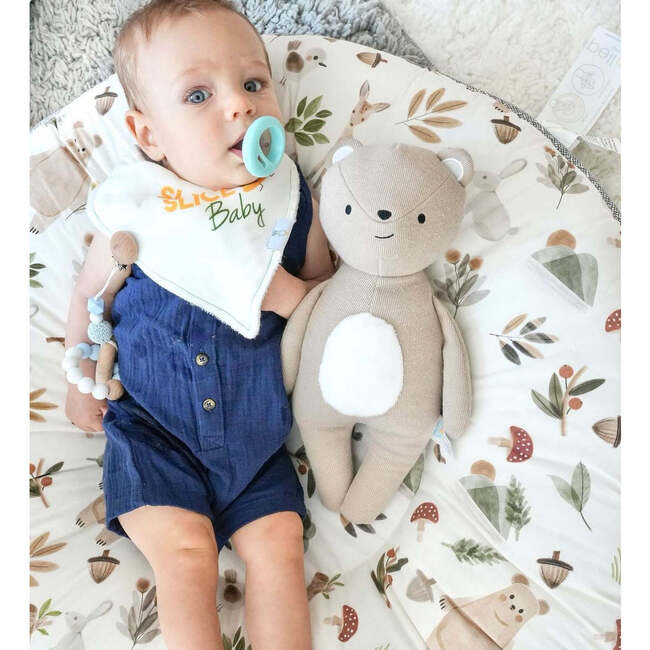 Children's Pello Floor Cushion, Cedar Sage - Kids Seating - 4