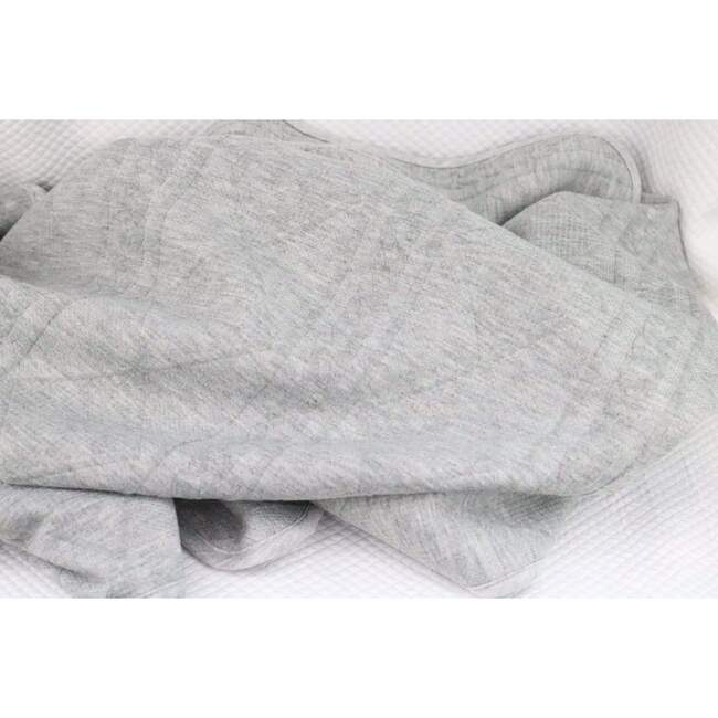 GooseWaddle Knit Blanket, Gray