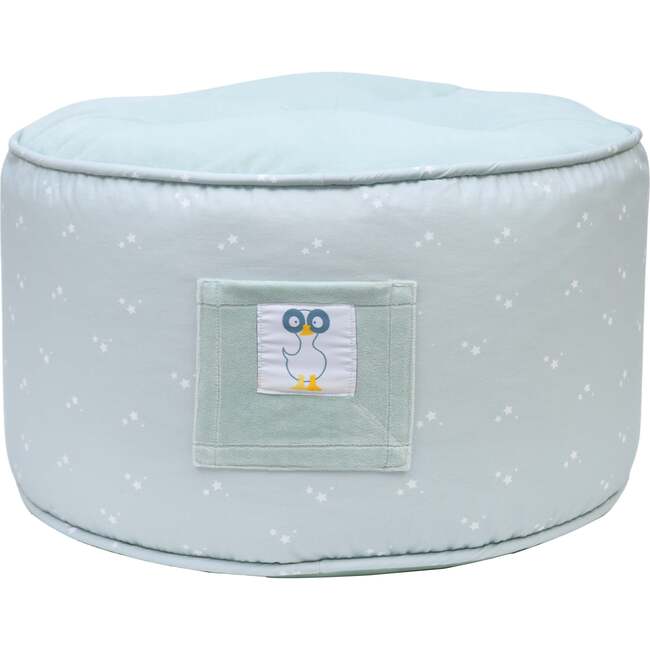 Kids Ottoman, Star Blue