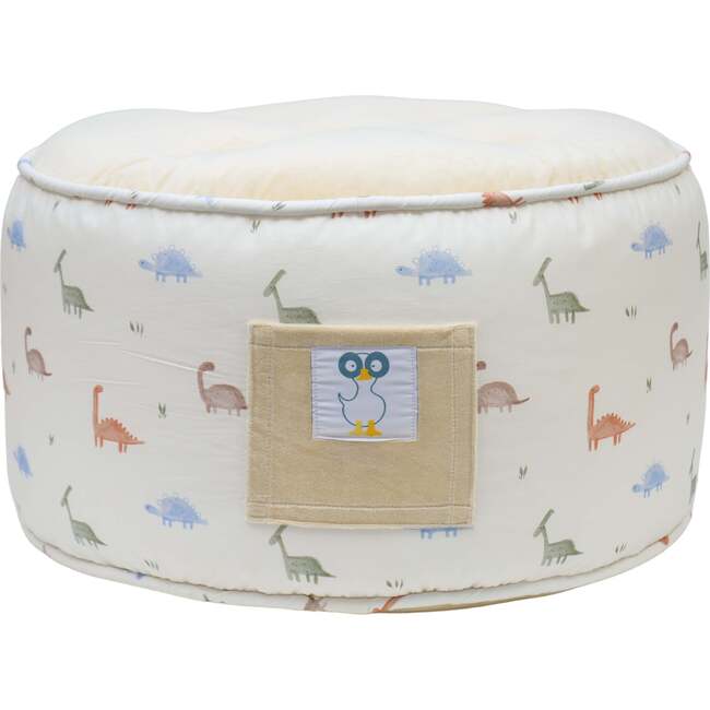 Kids Ottoman, Darby Dino Beige