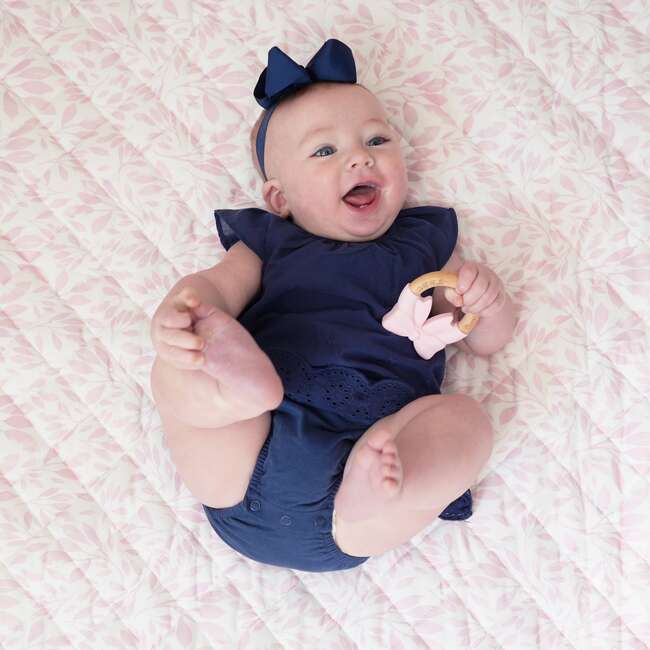 Quilted Playmat, Poppy Pink - Playmats - 4