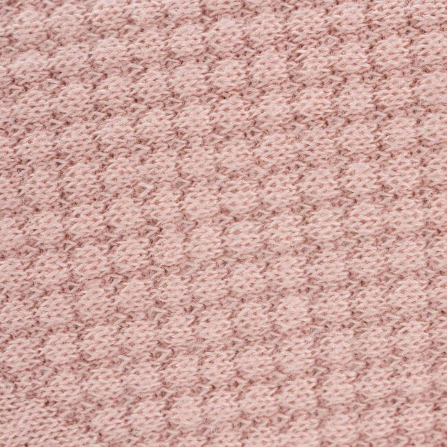 GooseWaddle Knit Blanket, Rose - Blankets - 3