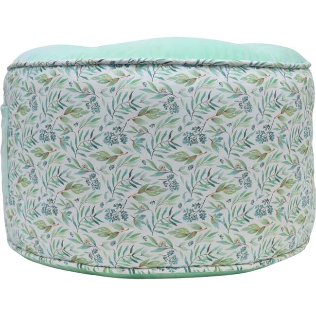 Kids Ottoman, Basil Mint - Ottomans - 3