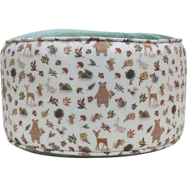 Kids Ottoman, Cedar Sage - Ottomans - 3