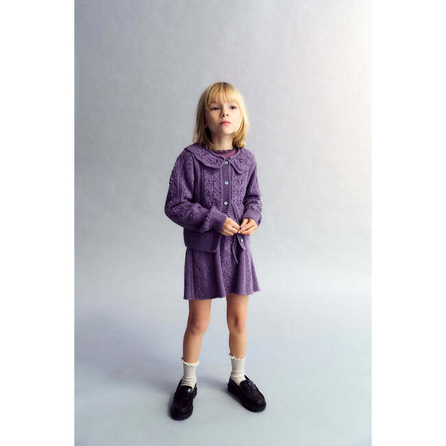 Lila Cardigan Grape Bliss - Cardigans - 2