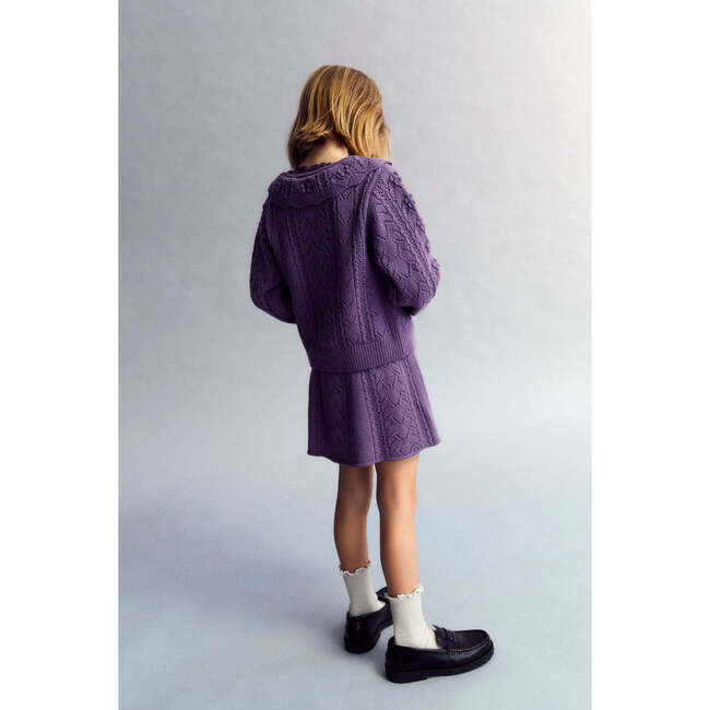 Lila Cardigan Grape Bliss - Cardigans - 3