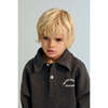Nico Polo Galactic Grey Melange - Polo Shirts - 3