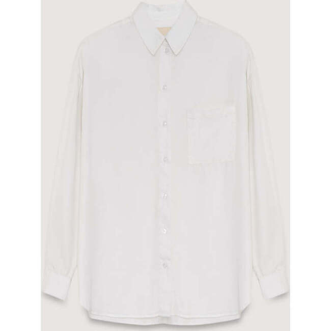 Delphine Woman Shirt Moonlight White