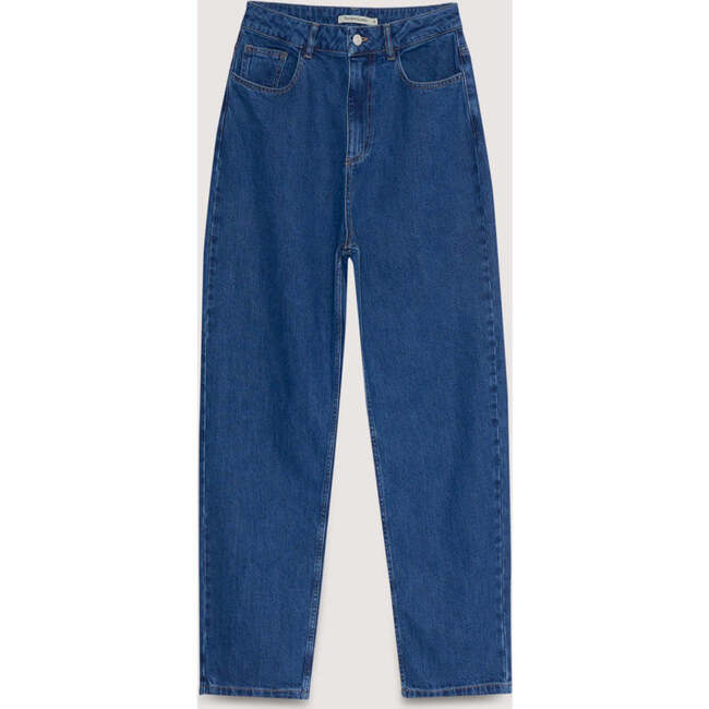 TNS Denim Woman Regular Pant Mid Blue