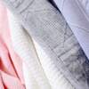 GooseWaddle Knit Blanket, Pink - Blankets - 5
