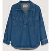 TNS Tencel Woman Shirt Blue Denim - Shirts - 1 - thumbnail