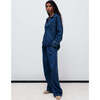 TNS Tencel Woman Shirt Blue Denim - Shirts - 2