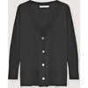 Agatha Woman Cardigan Mid Grey - Cardigans - 1 - thumbnail