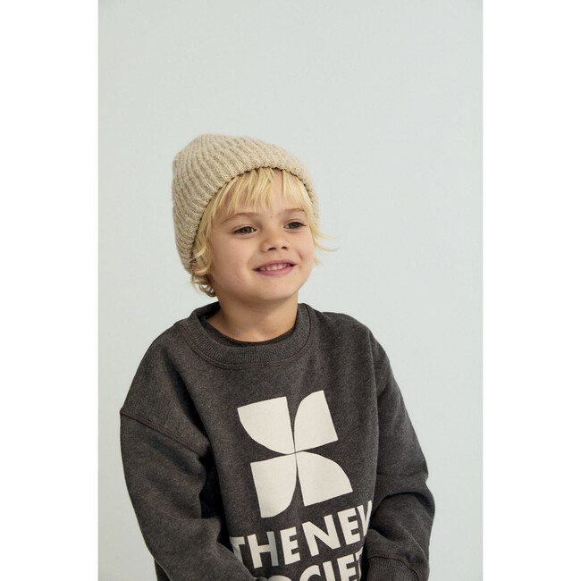 TNS Logo Sweatshirt Galactic Grey Melange - Sweatshirts - 2