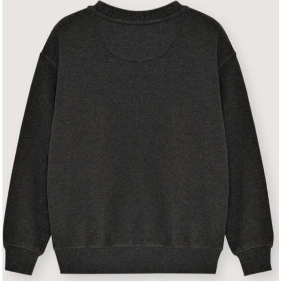 TNS Logo Sweatshirt Galactic Grey Melange - Sweatshirts - 3