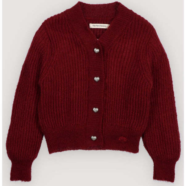 Lina Cardigan Plum Fantasy