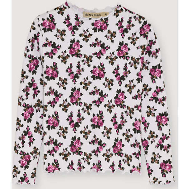 TNS Rib Tee Elyse Print