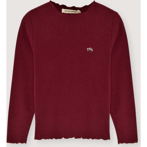 TNS Rib Tee Plum Fantasy