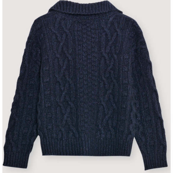 Maria Cardigan Infinite Navy - Cardigans - 4