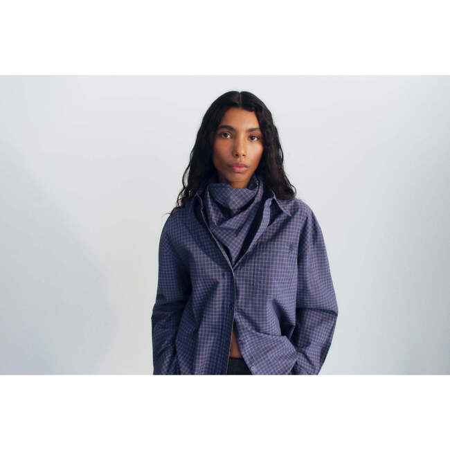 Estela Woman Shirt Check - Shirts - 4