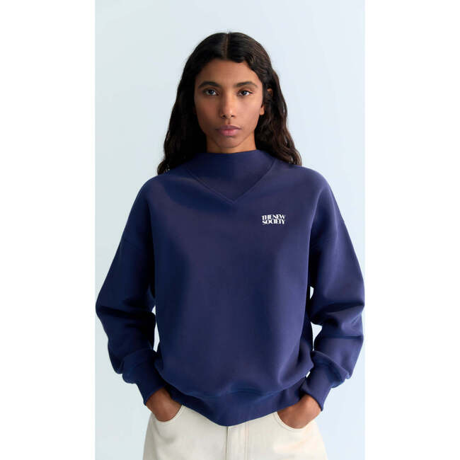 Lola Woman Sweatshirt Infinite Navy - Sweatshirts - 2