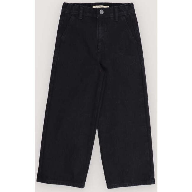 TNS Denim Wide Leg Pant Black Denim