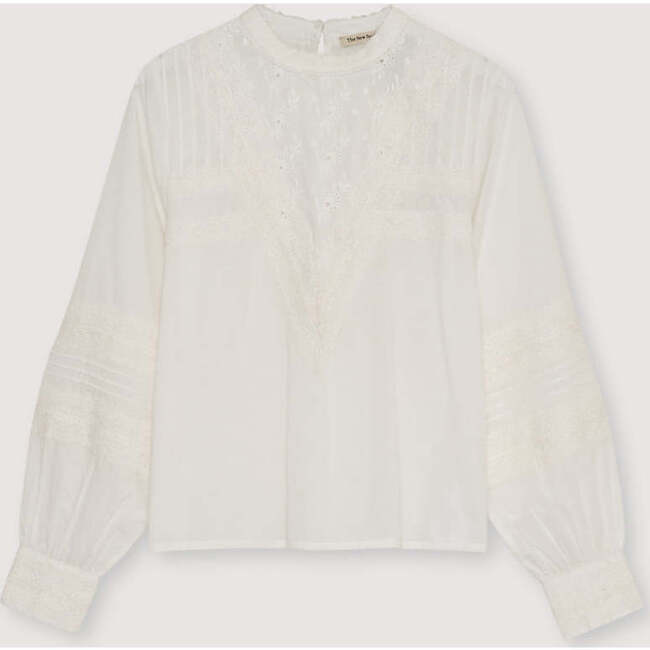 Perla Woman Blouse Moonlight White