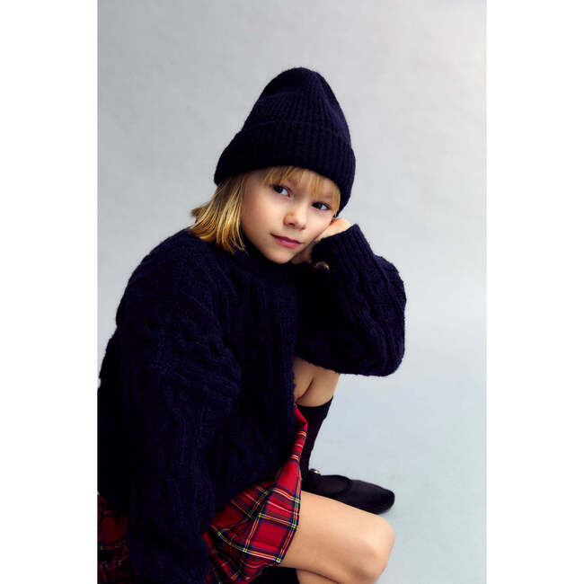 Martina Skirt Galactic Red Check - Skirts - 2